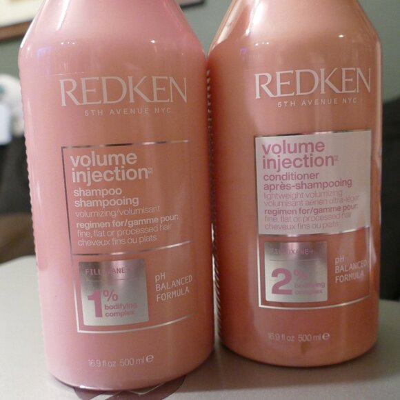 Redken - Volume Injection Duo Shampoo & Conditionery For Fine Hair - 500 ml / 16 - Picture 8 of 8